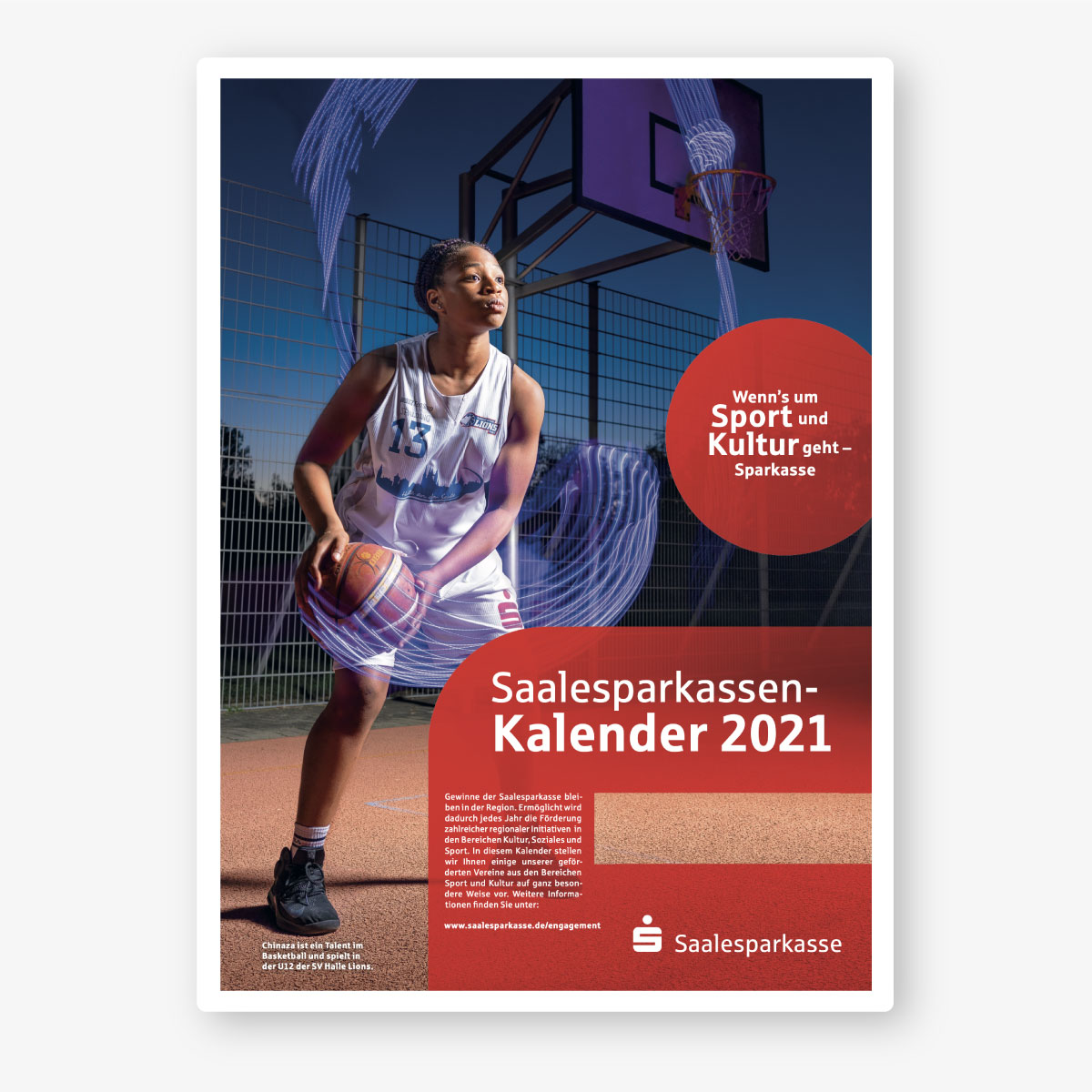 Saalesparkasse Kalender 2021: Titel