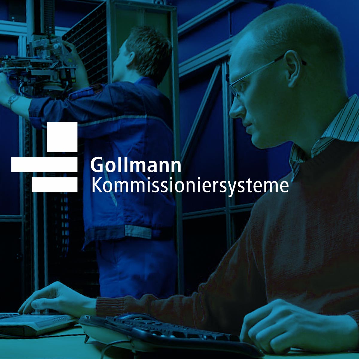 Gollmann Kommissioniersystem: Logo und Bildwelt