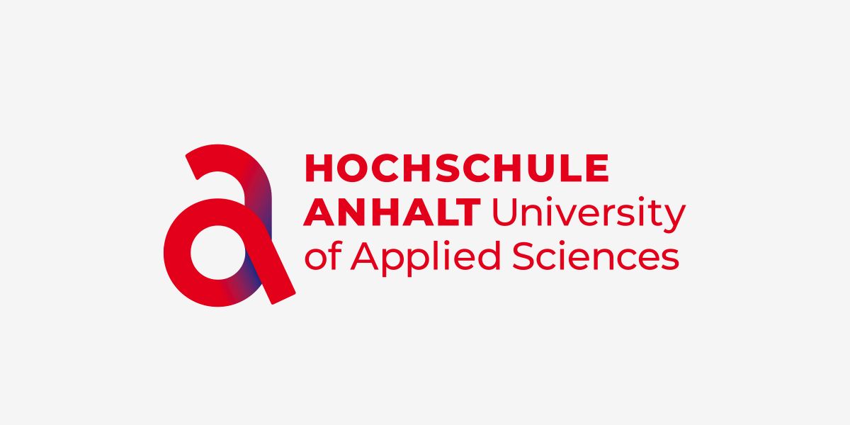 Die Wort-Bild-Marke für die Hochschule Anhalt, University of Applied Sciences