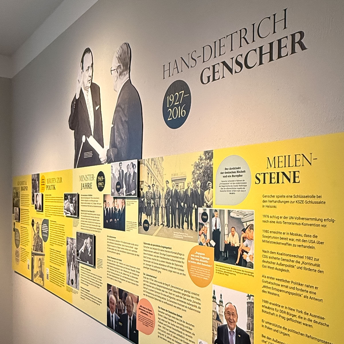 Genscherhaus Ausstellung
