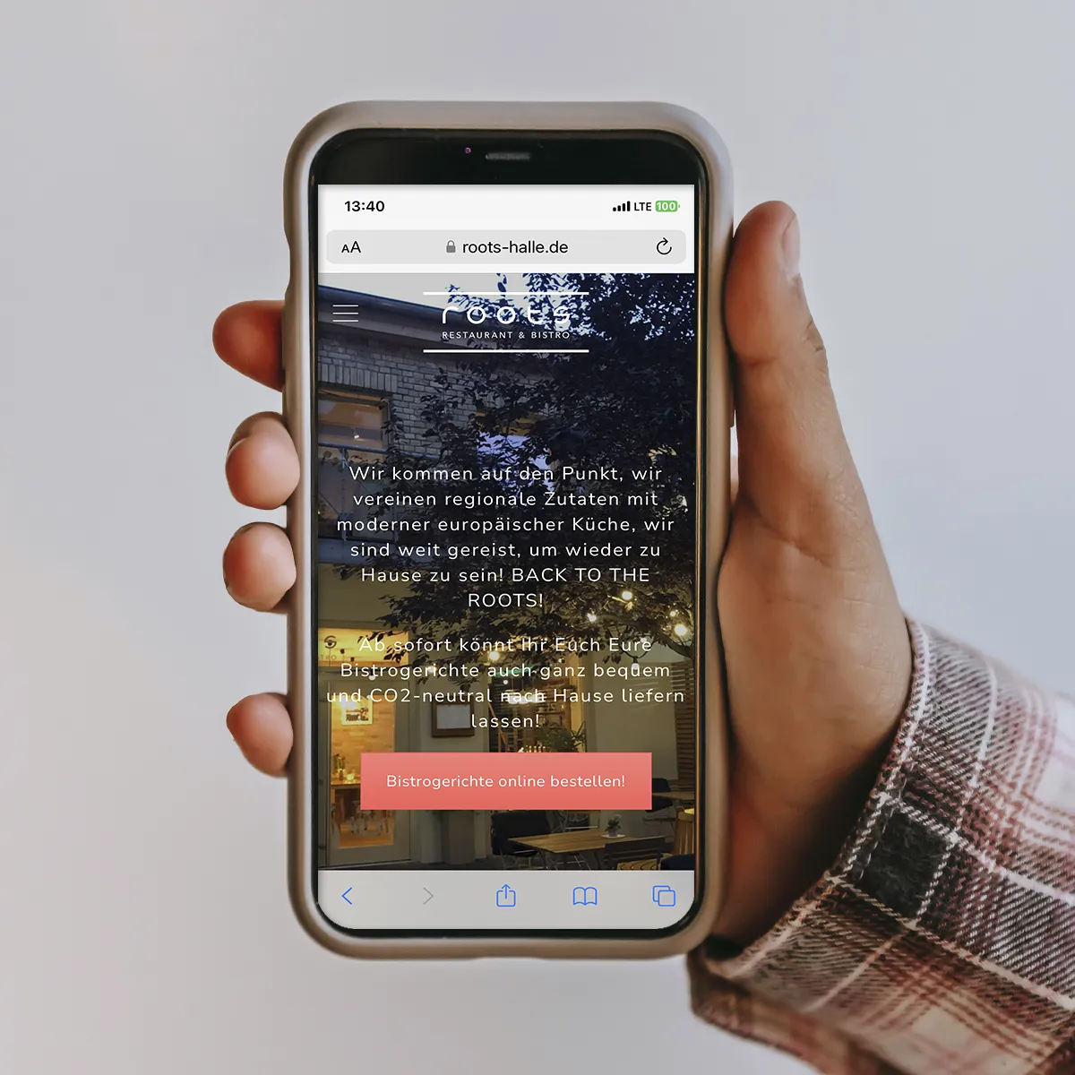 roots Restaurant & Bistro – Responsive Website