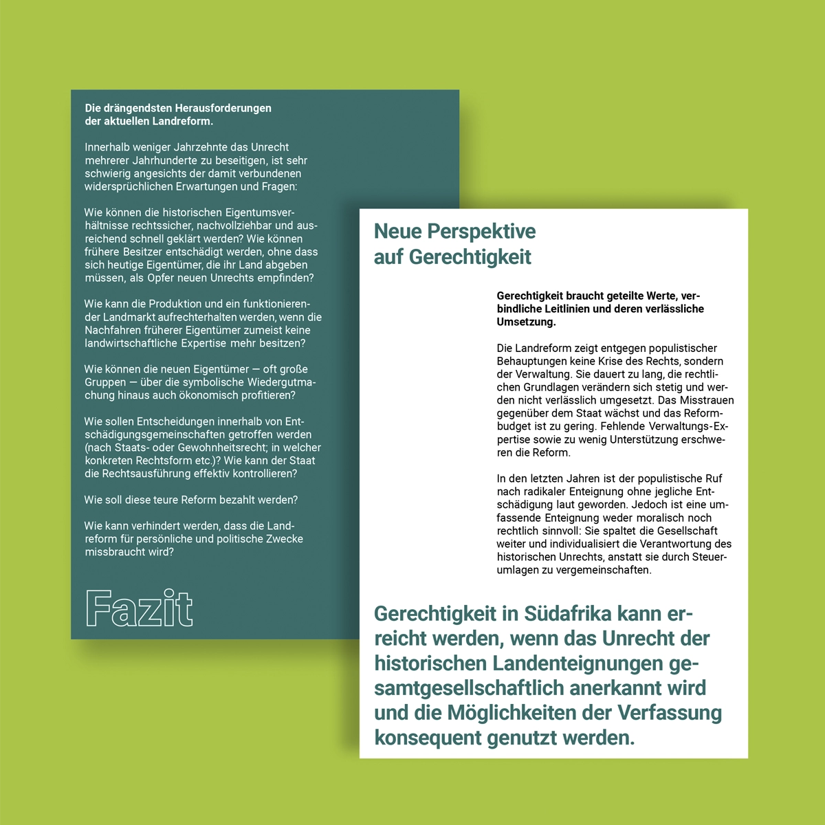 Max-Planck-Institut Ethnologie – Ausstellung Landumverteilung