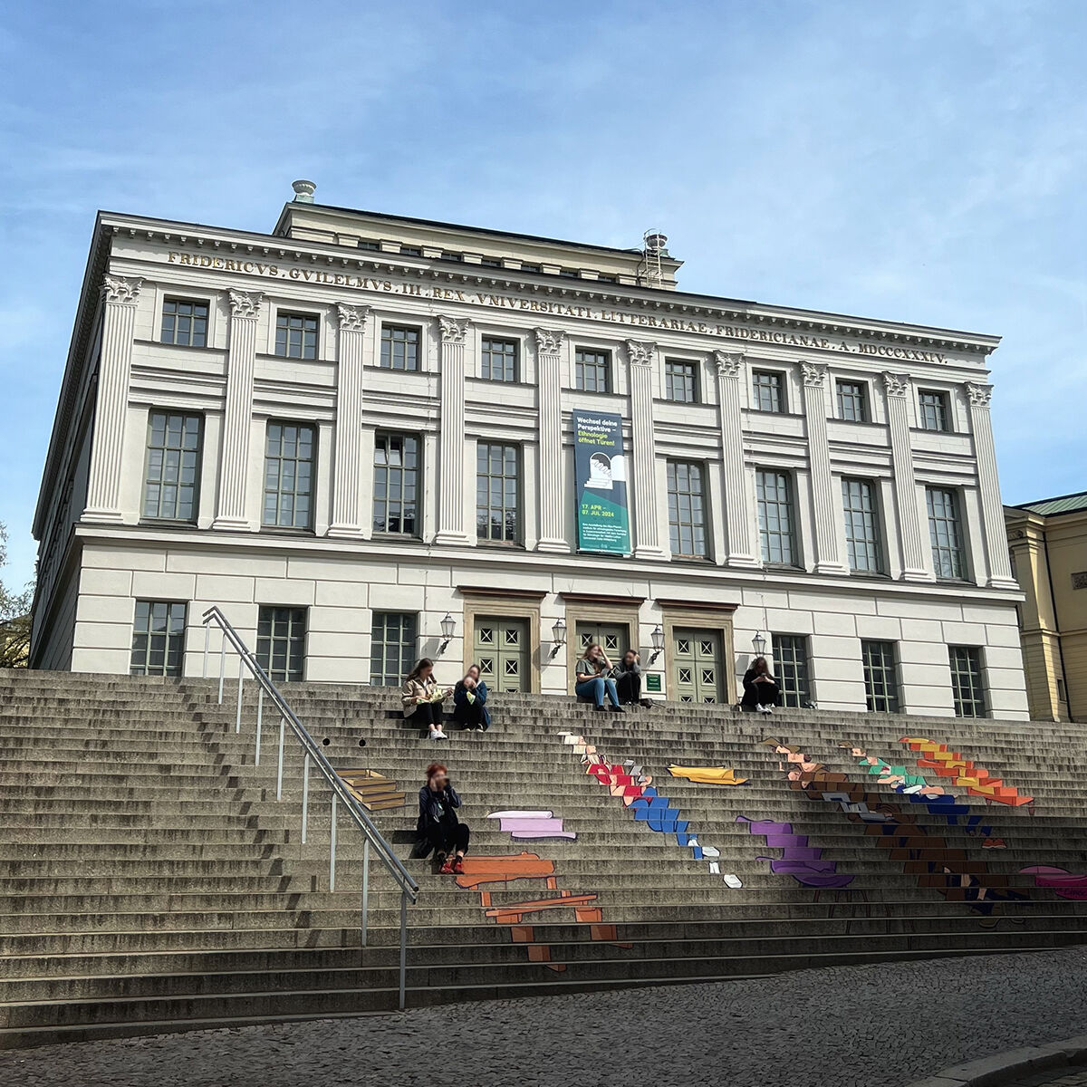 Löwengebäude der MLU in Halle (Saale)