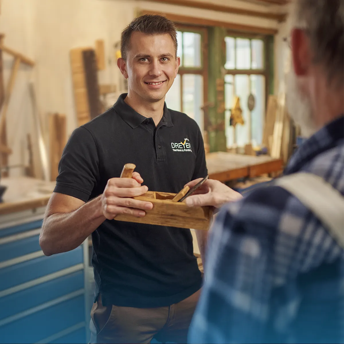 Netzwerk Unternehmensnachfolge Sachsen-Anhalt – Kampagne „Freundliche Übernahme“: Testimonialmotiv