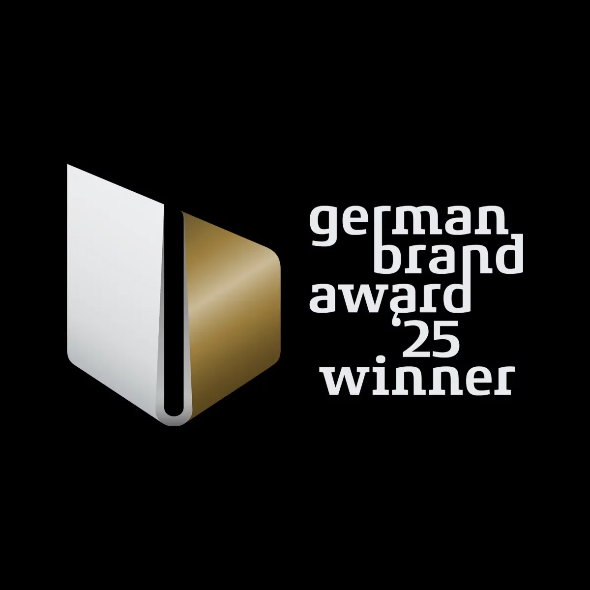 Logo german brand award '25 winner
