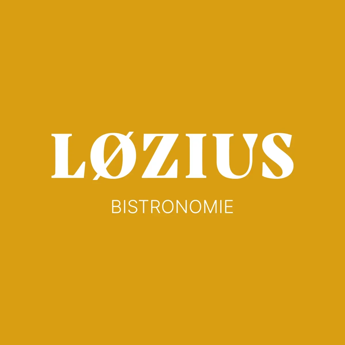 Løzius Bistronomie Rebranding Corporate Design: Wort-Bild-Marke