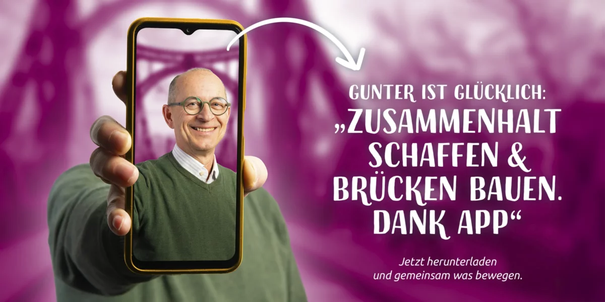 Motiv der Kampagne