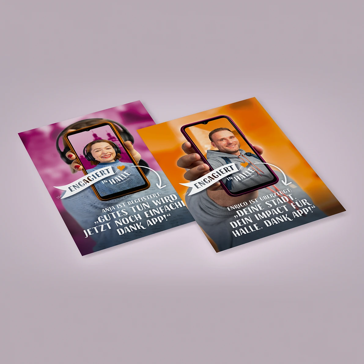 Freiwilligen-Agentur Halle (Saale) e.V. – App-Vermarktung Kampagne