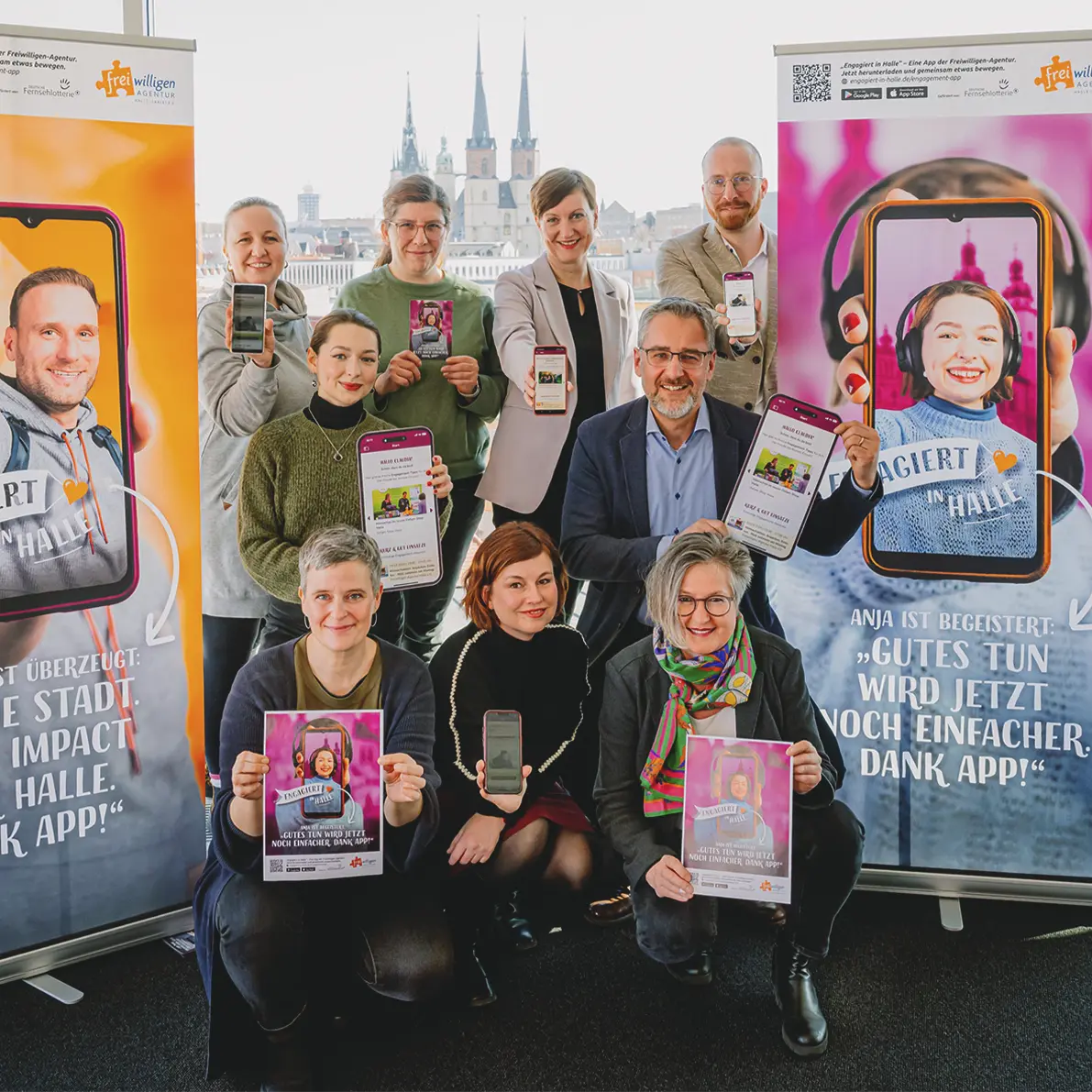 Freiwilligen-Agentur Halle (Saale) e.V. – App-Vermarktung Presse