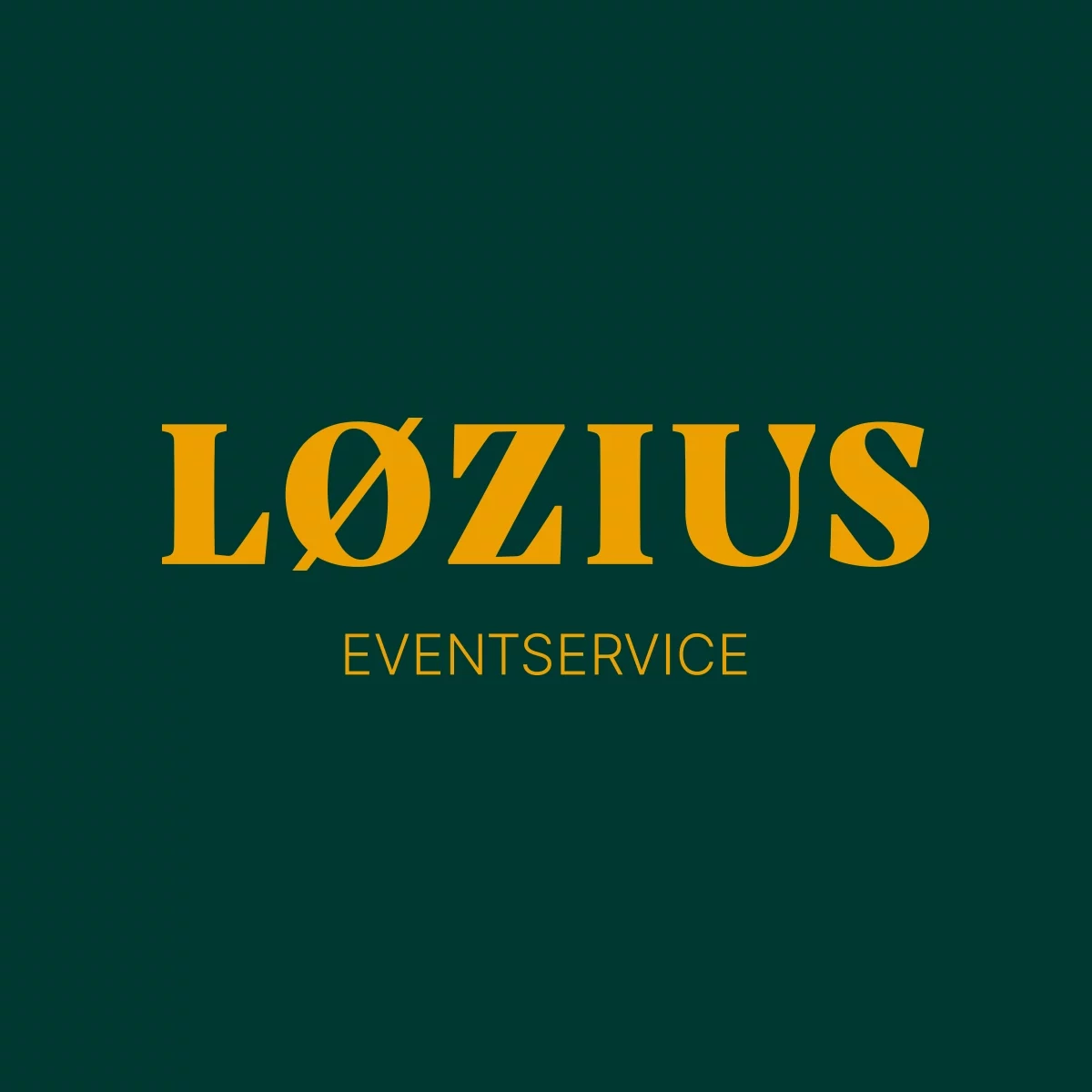Erscheinungsbild Løzius Eventservice: Logo