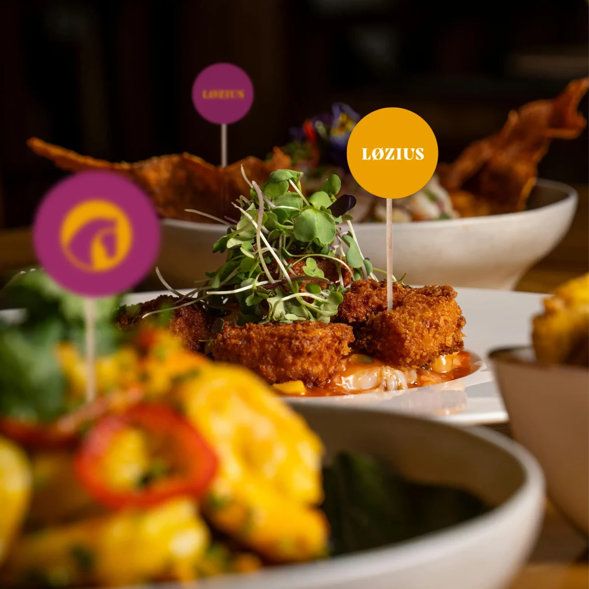 Løzius Eventservice: Party Food Picker