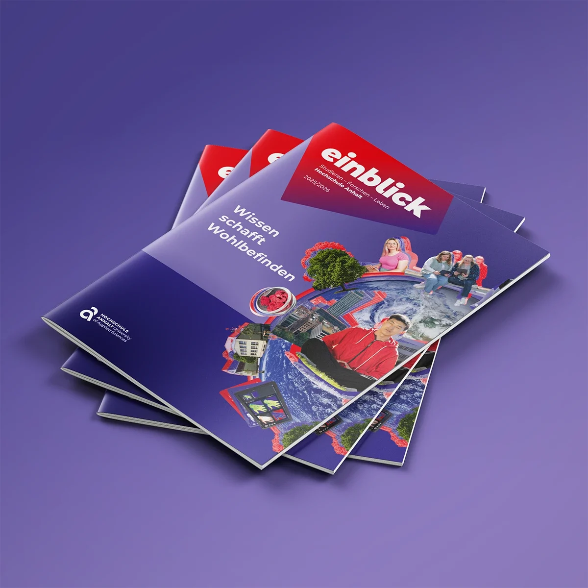 Hochschulmagazin Cover Mockup