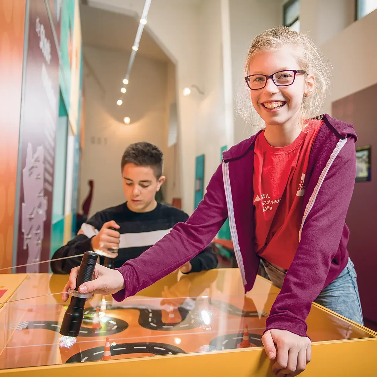 Lernwerkstatt im Historischen Technikzentrum der Stadtwerke Halle, Magnetsteuerung